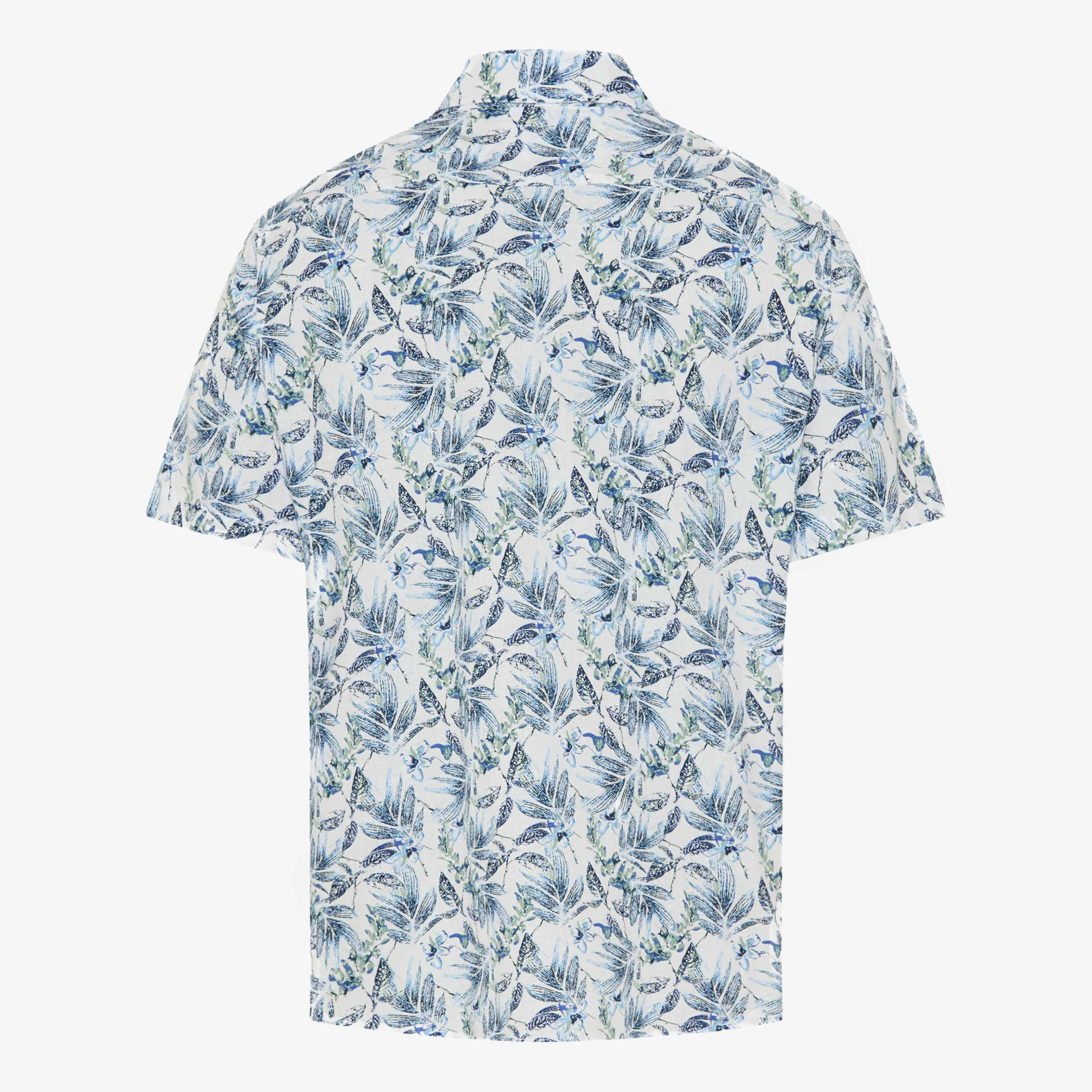Brax Hardy P Printed Short Sleeve Shirt - Green