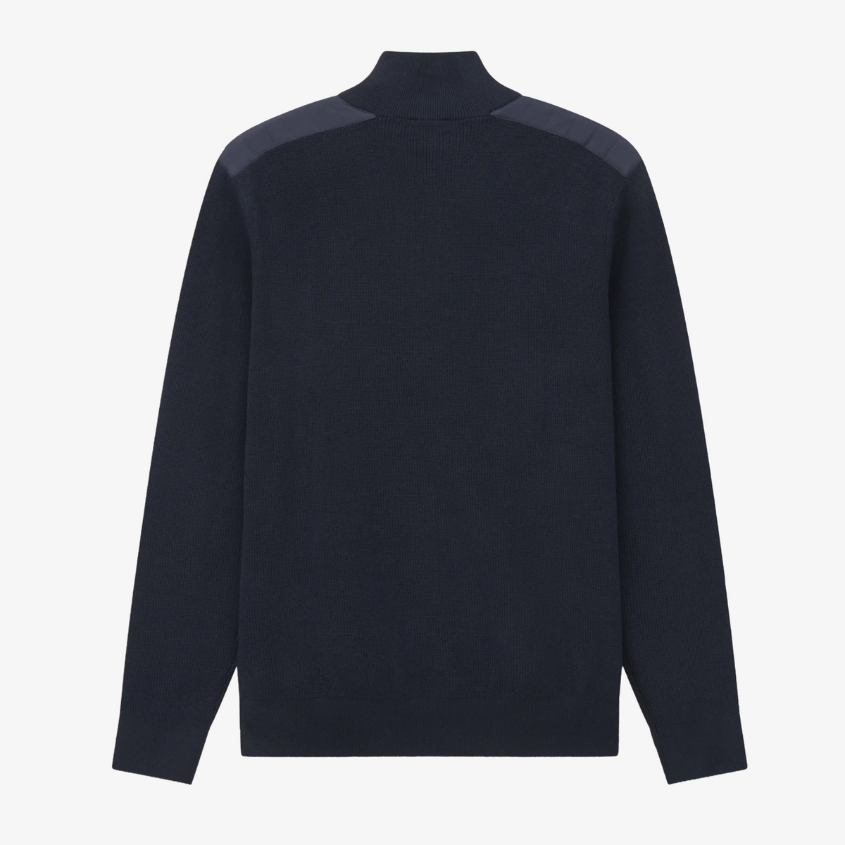Bugatti Troyer Half Zip Knitted Jumper - Navy