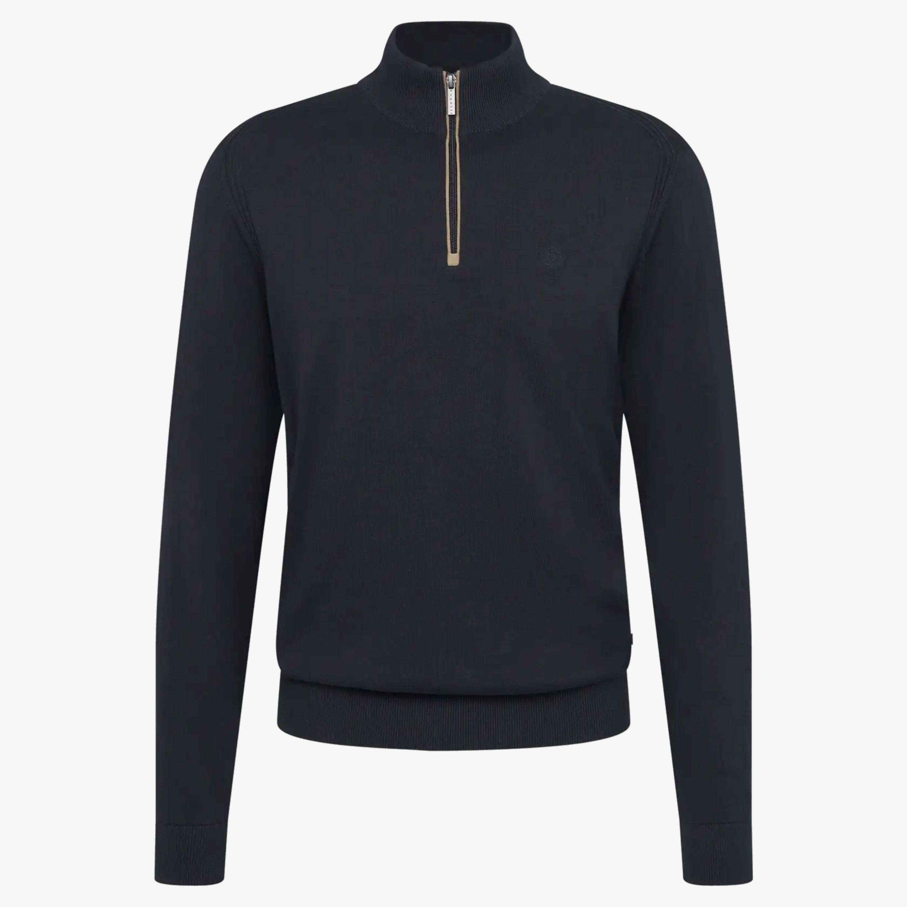 Bugatti Half Zip Jumper - Navy