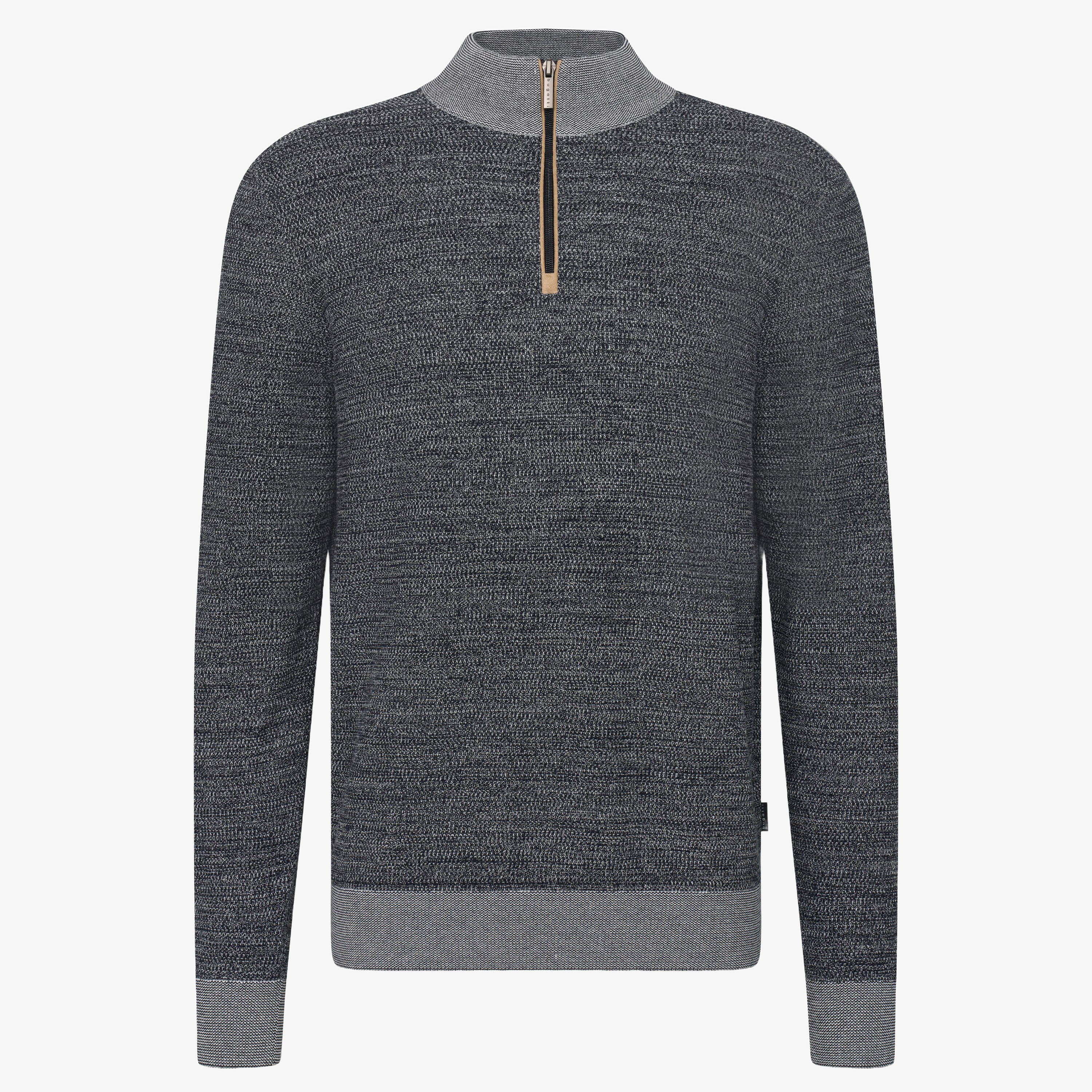 Bugatti Half Zip Jumper - Navy