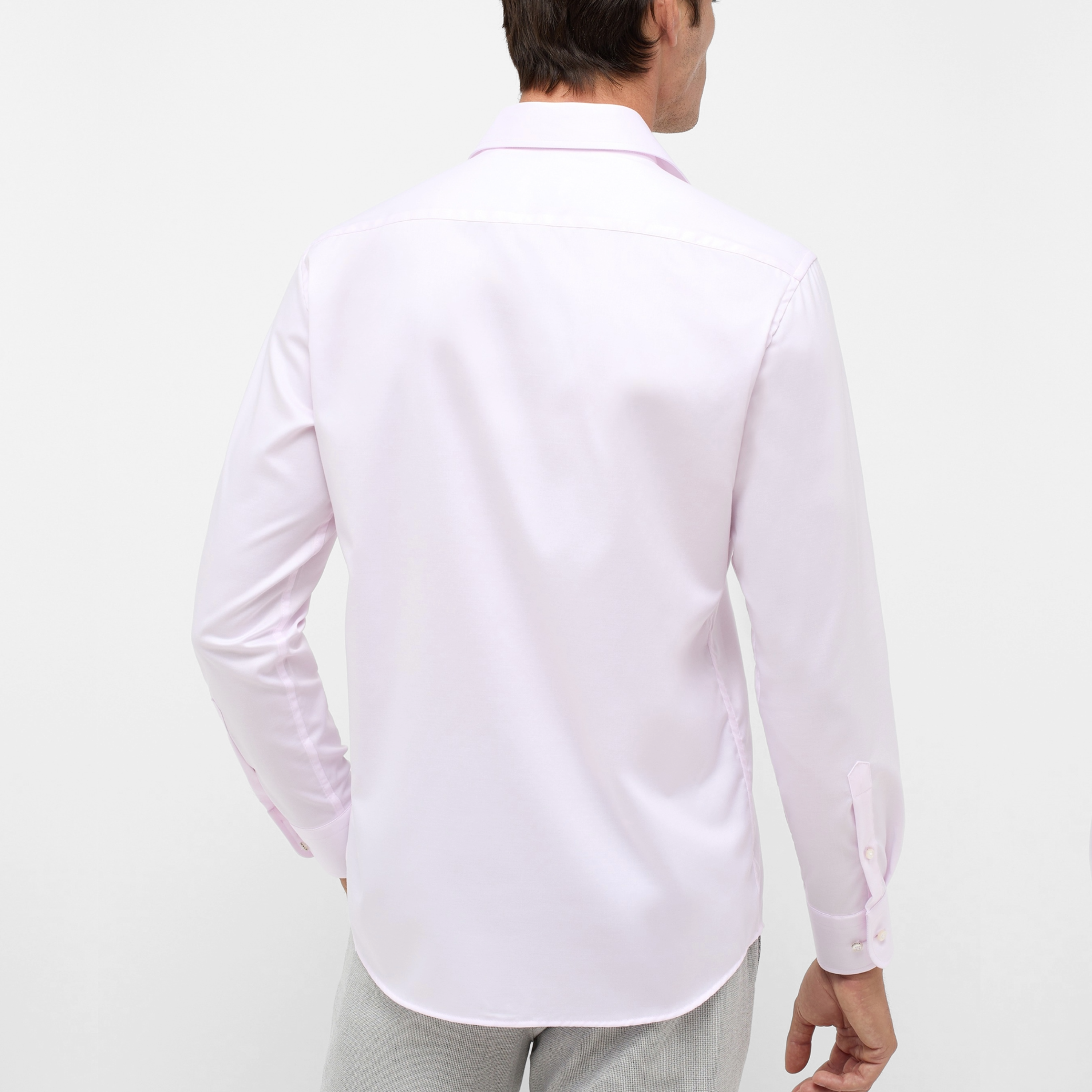 Eterna 1863 Pure Cotton Non-Iron Shirt - Pink