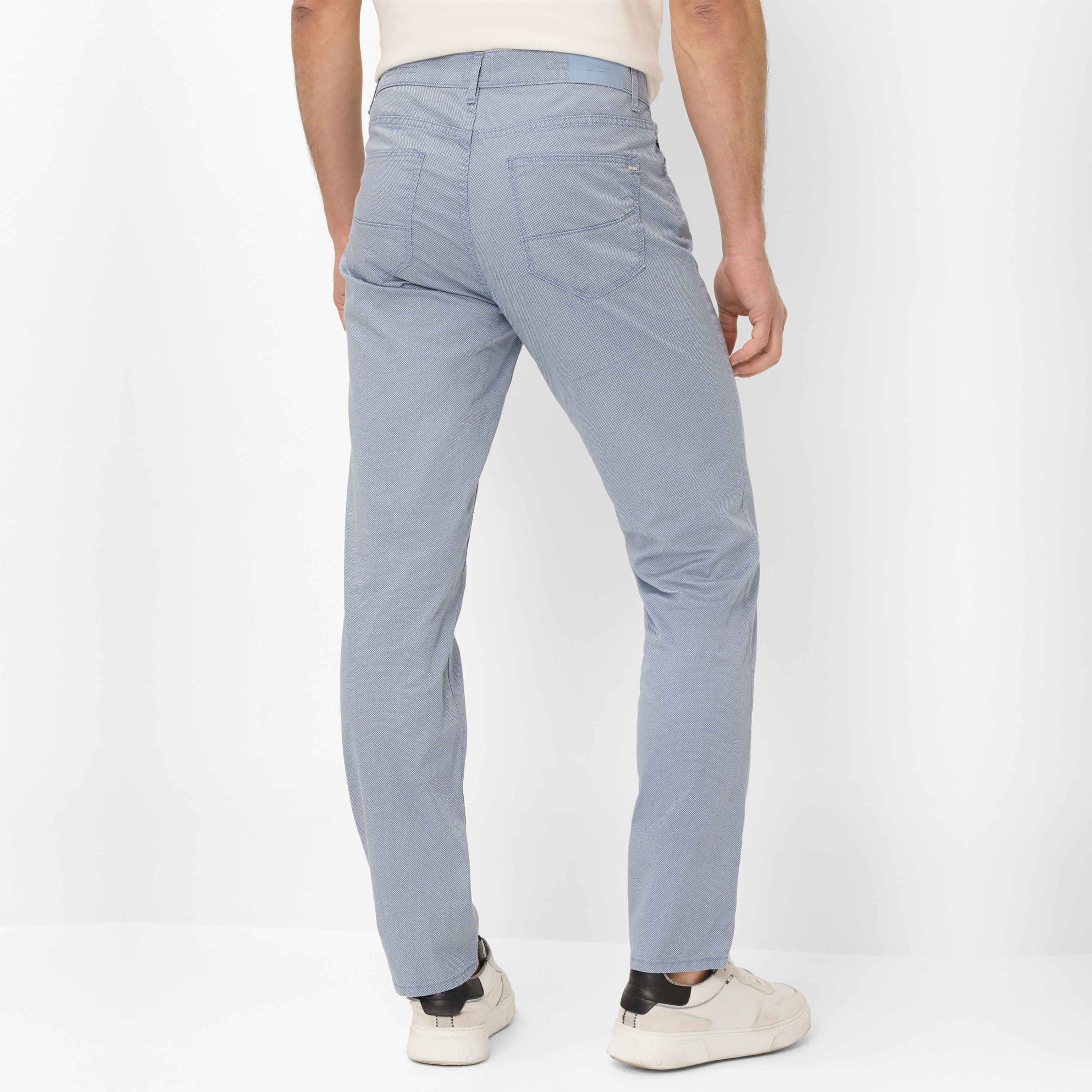 Brax Cadiz U Ultralight Straight Fit Trousers - Blue