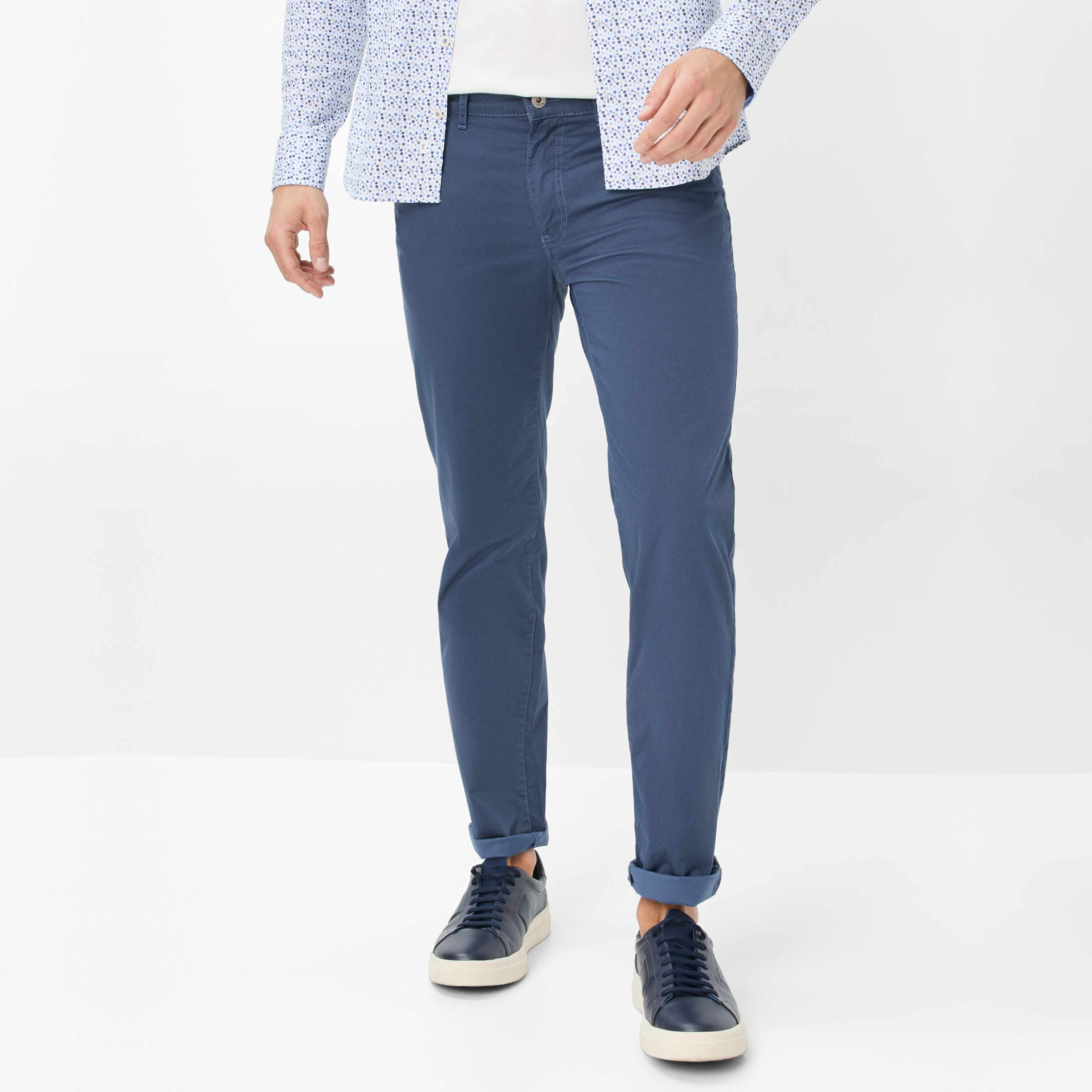 Brax Cadiz U Ultralight Straight Fit Trousers - Manhattan