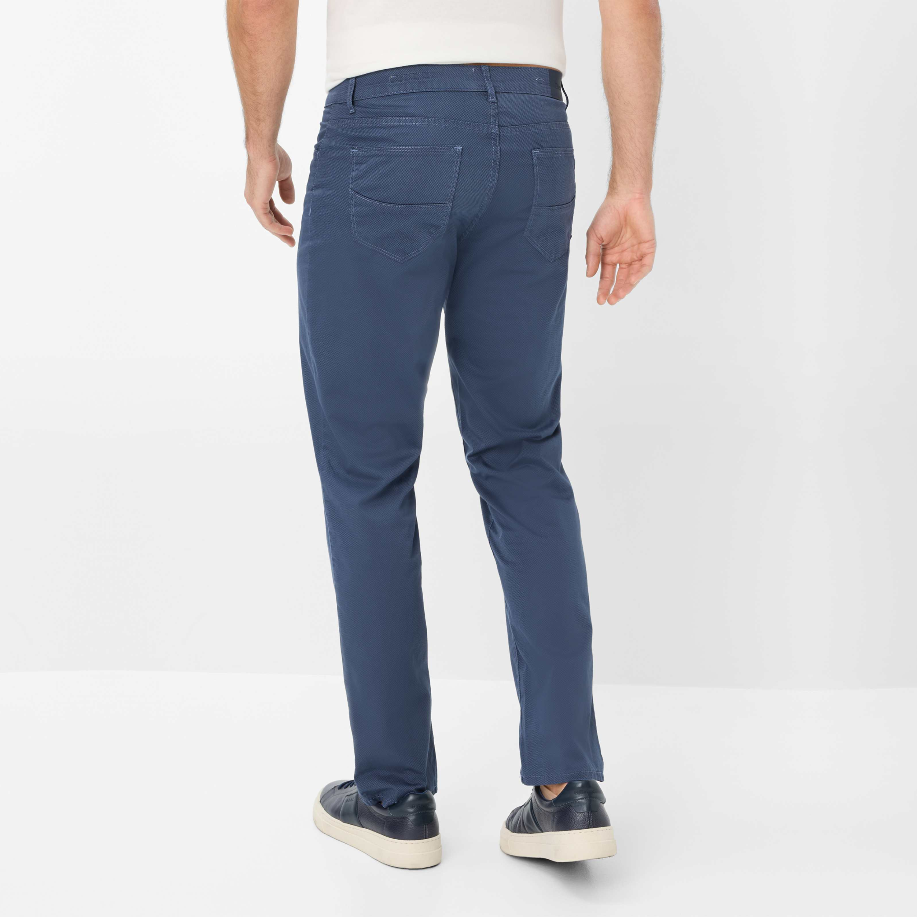 Brax Cadiz U Ultralight Straight Fit Trousers - Manhattan