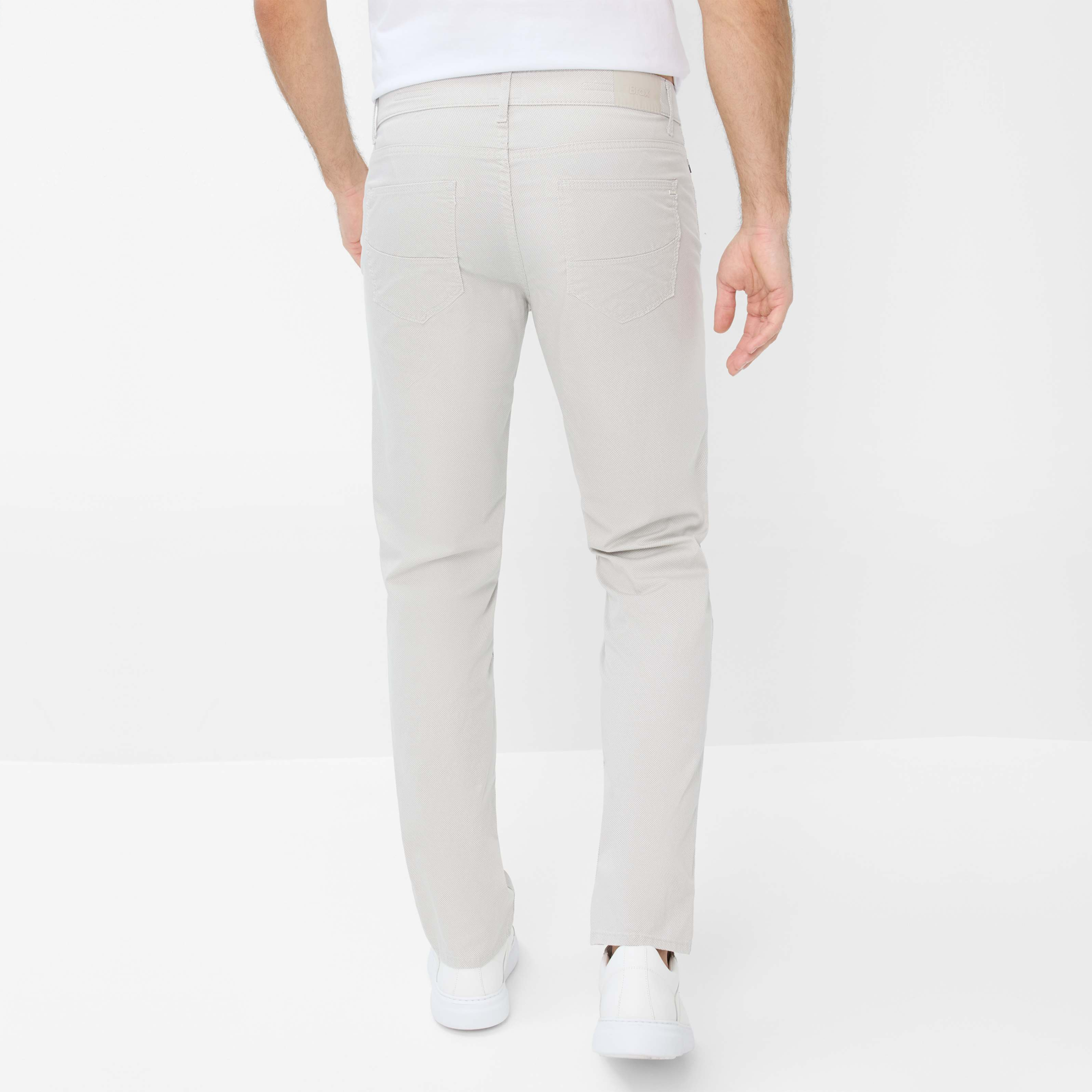 Brax Cadiz U Ultralight Straight Fit Trousers - Beige