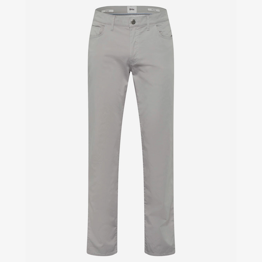 Brax Cadiz U Ultralight Straight Fit Trouser - Light Grey