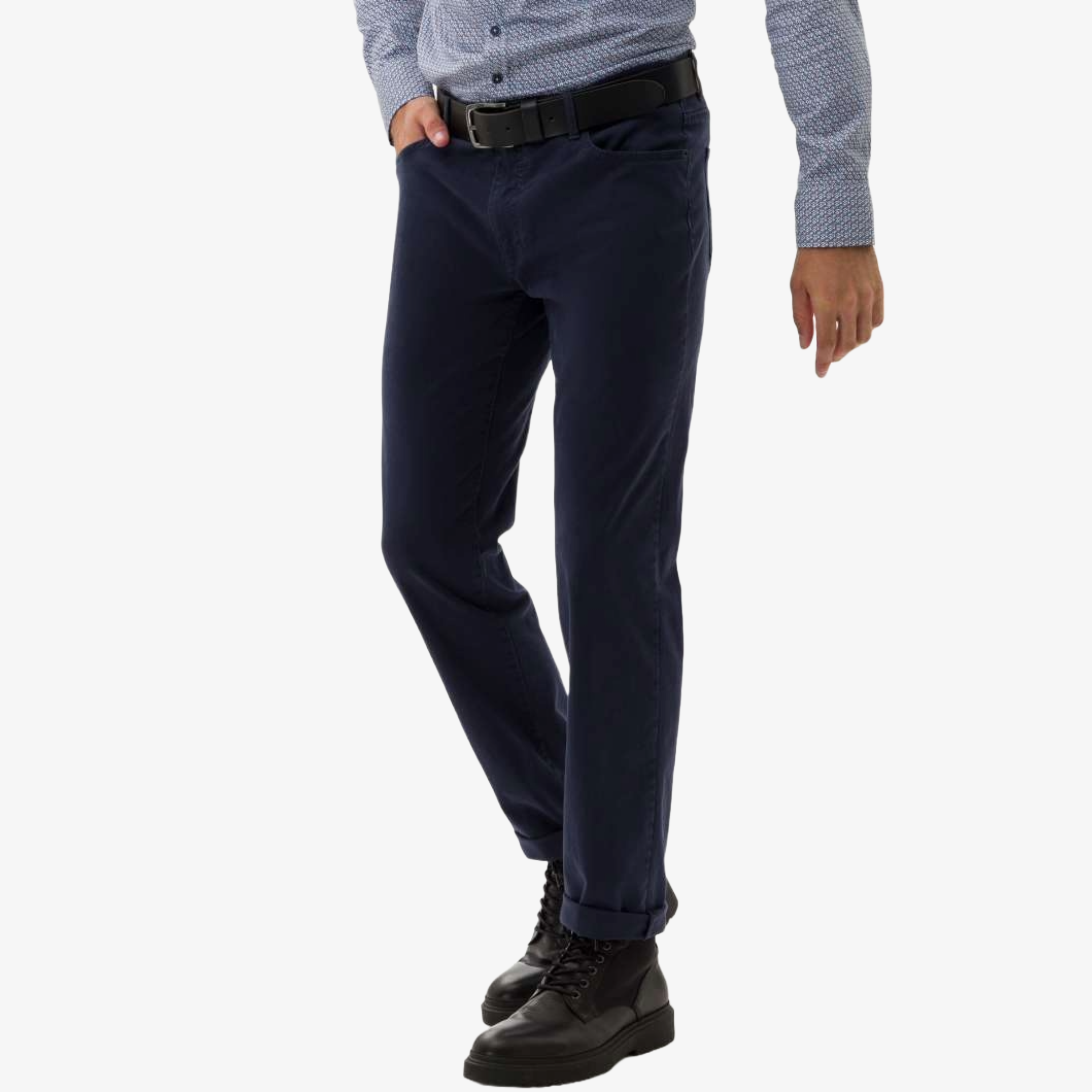 Brax Cadiz Marathon Straight Fit Jeans - Navy