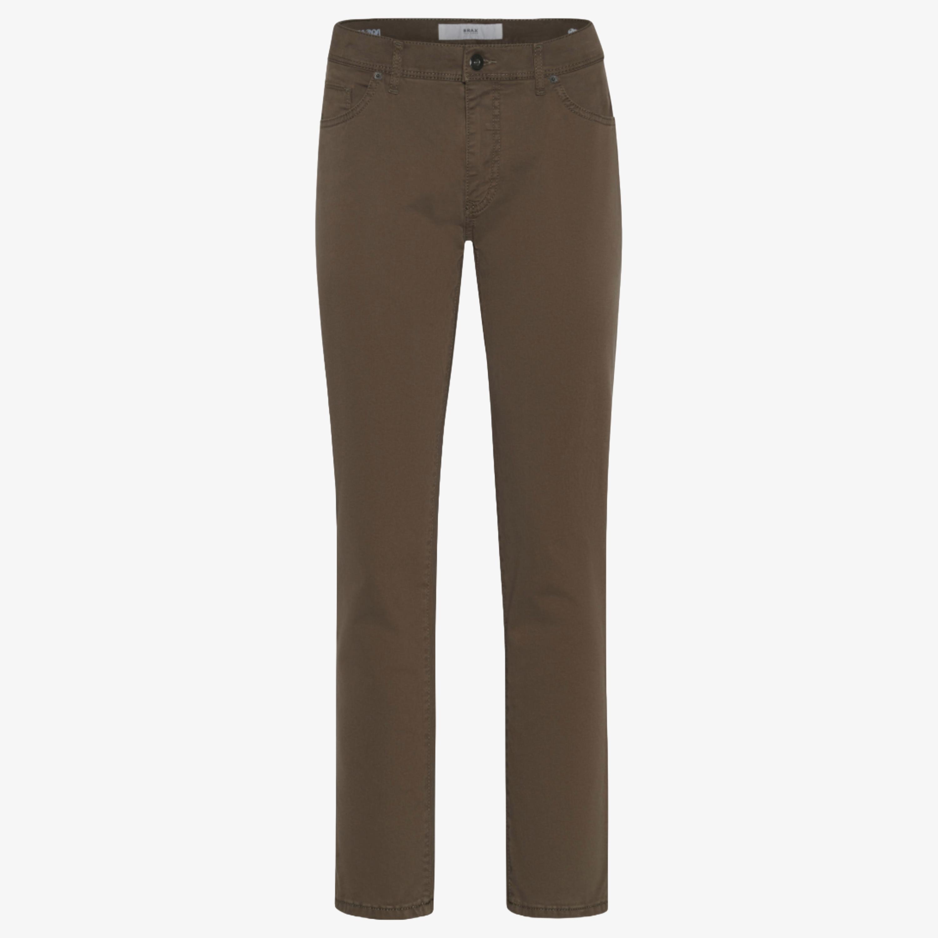 Brax Cadiz Marathon Straight Fit Jeans - Khaki