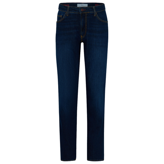 Brax Chuck Straight Leg Denim Jeans - Dark Blue