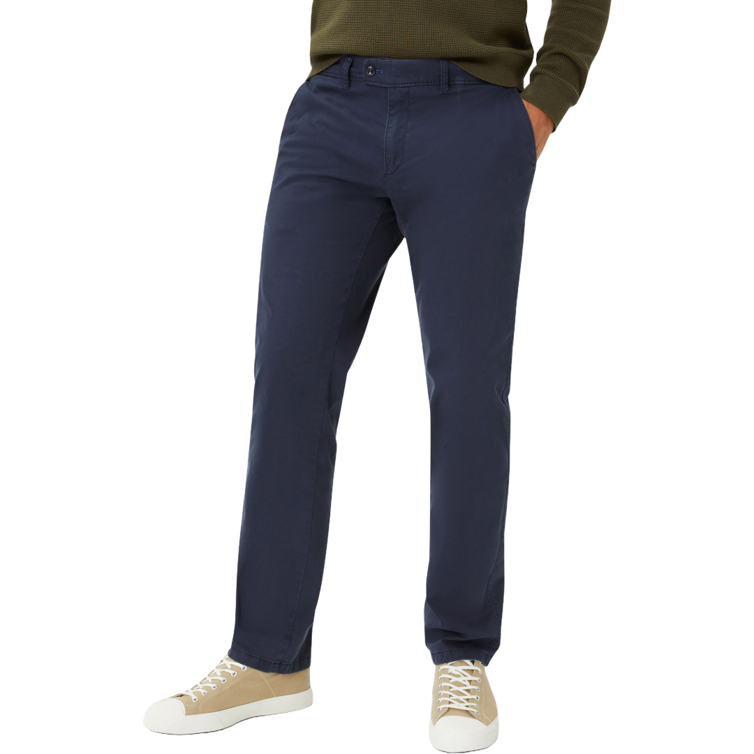 Brax Felix C Triplestone Chinos - Navy