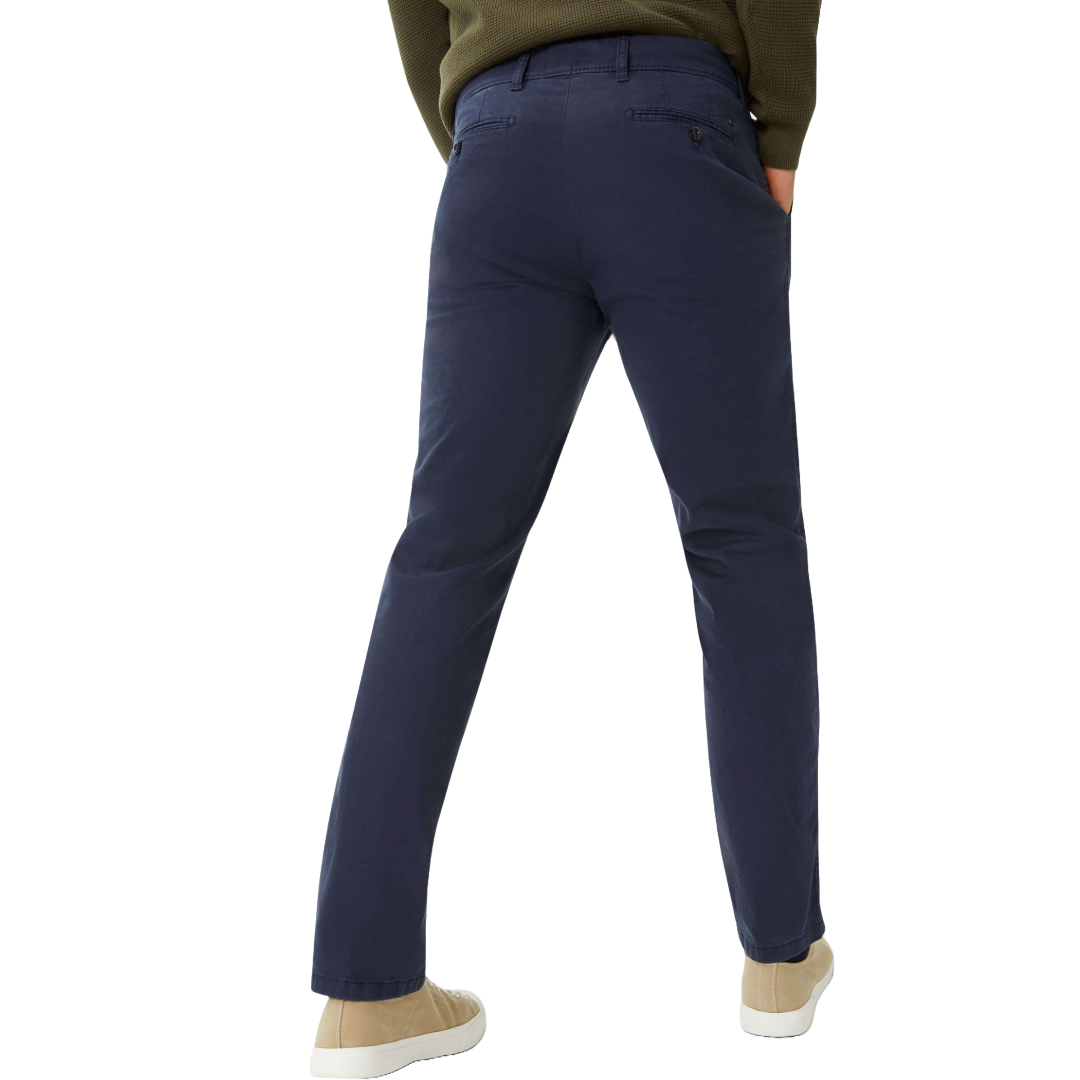 Brax Felix C Triplestone Chinos - Navy