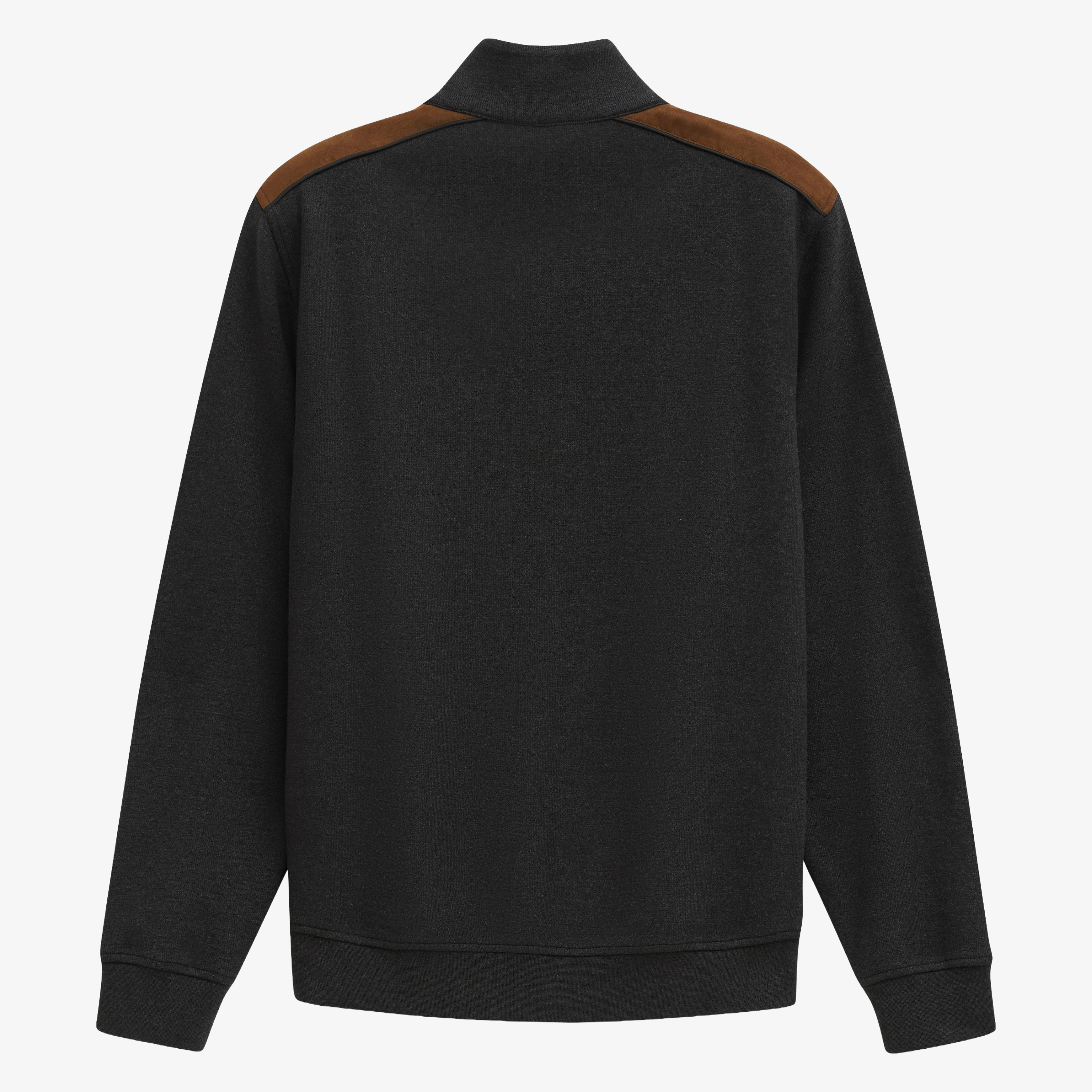 Bugatti 1/2 Zip Jersey Sweatshirt - Dark Grey