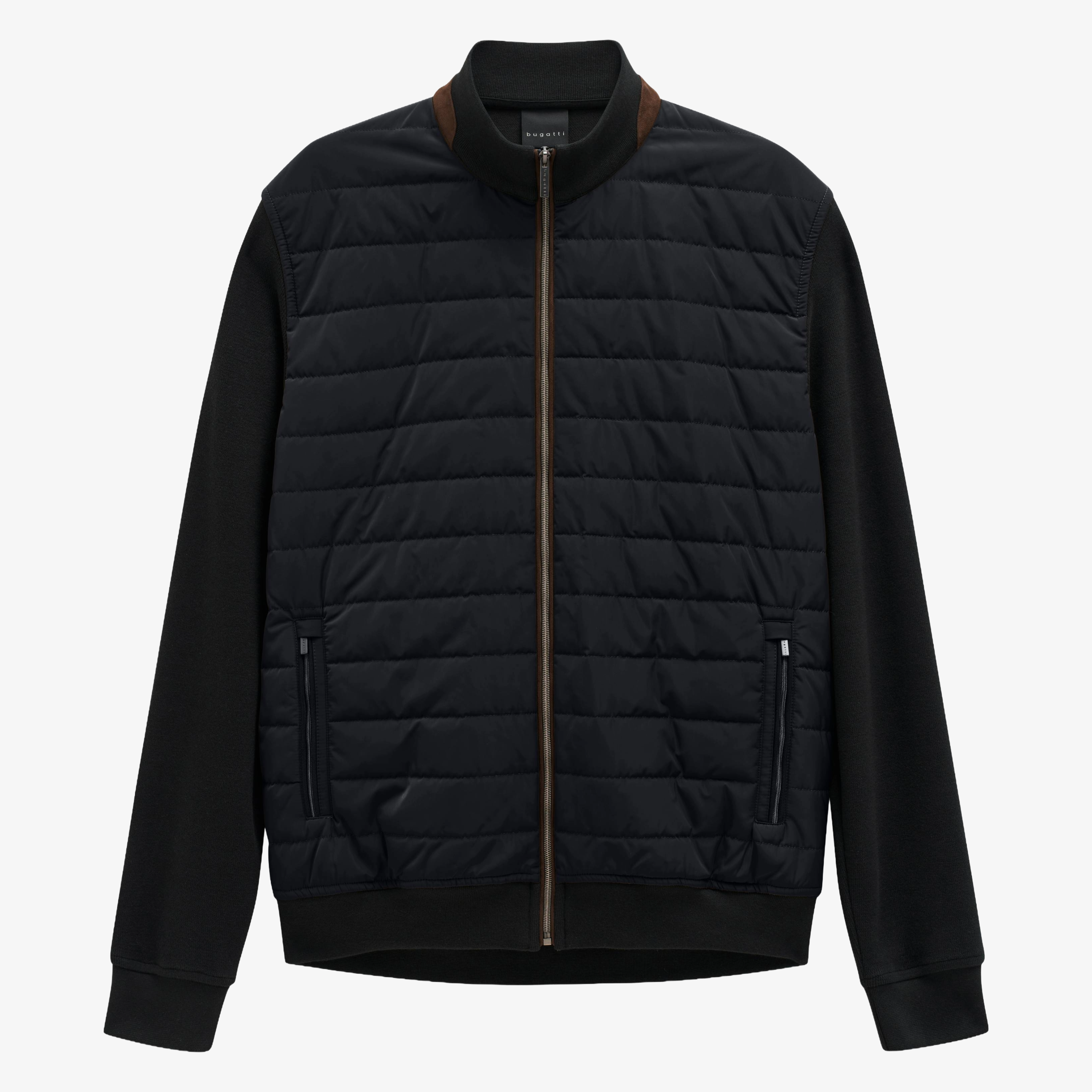 Bugatti Hybrid Padded Jacket - Dark Navy