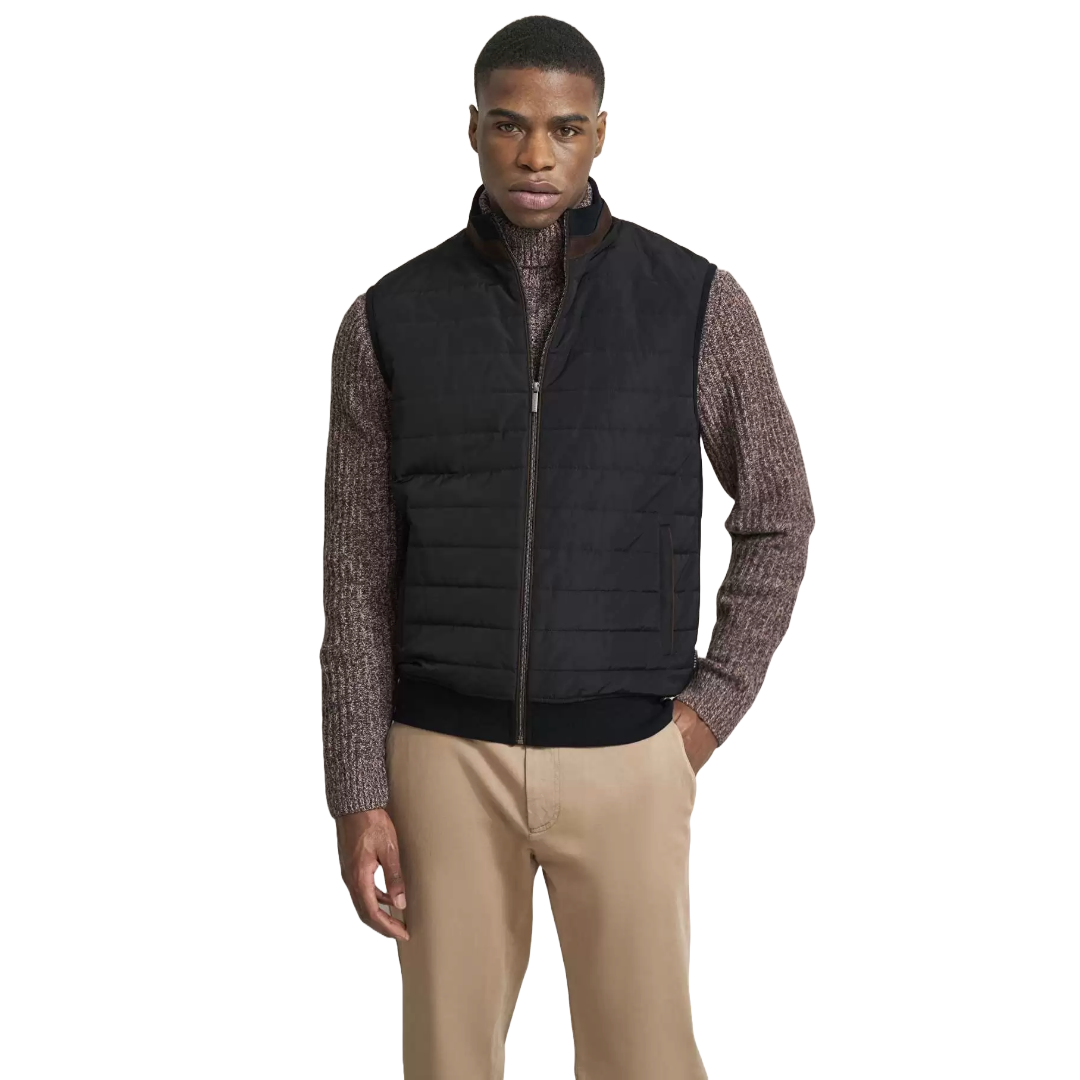 Bugatti Padded Gilet - Navy