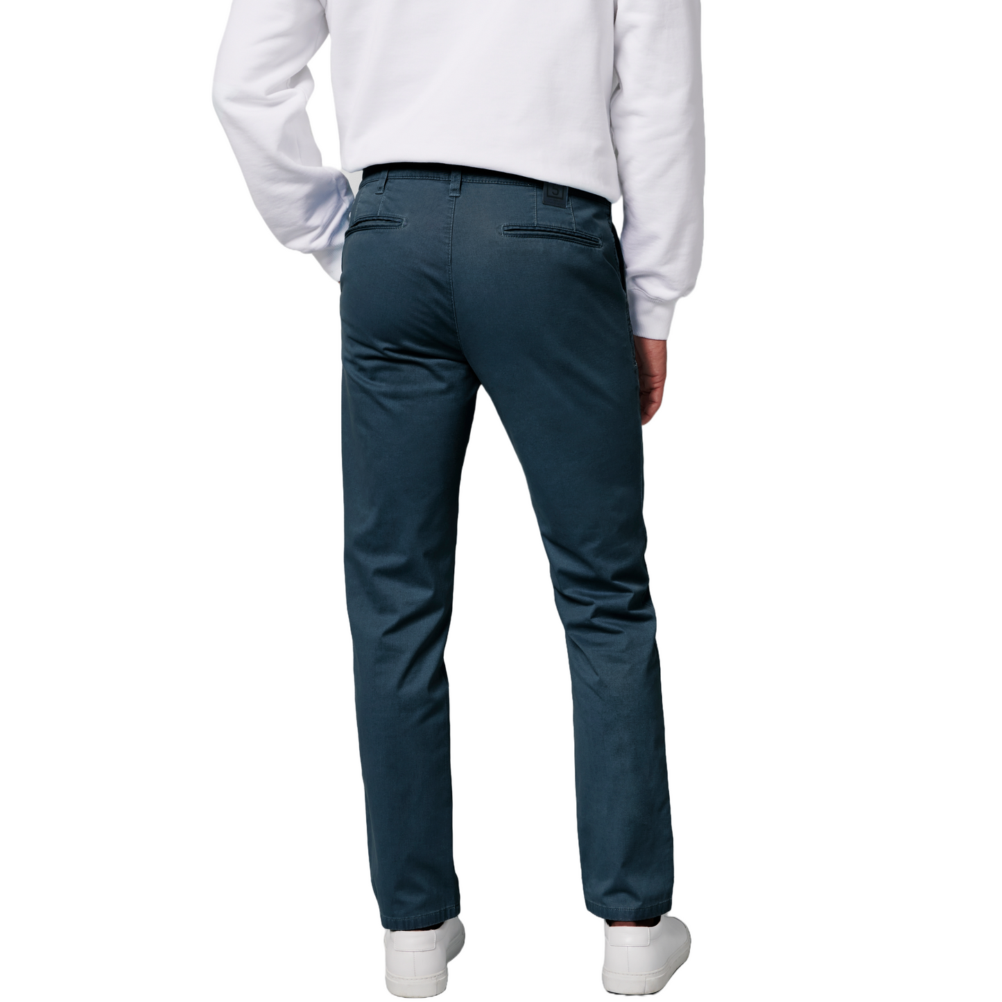 M5 by Meyer Slim Fit Chinos - Blue