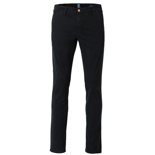 M5 by Meyer Slim Fit Chinos - Navy