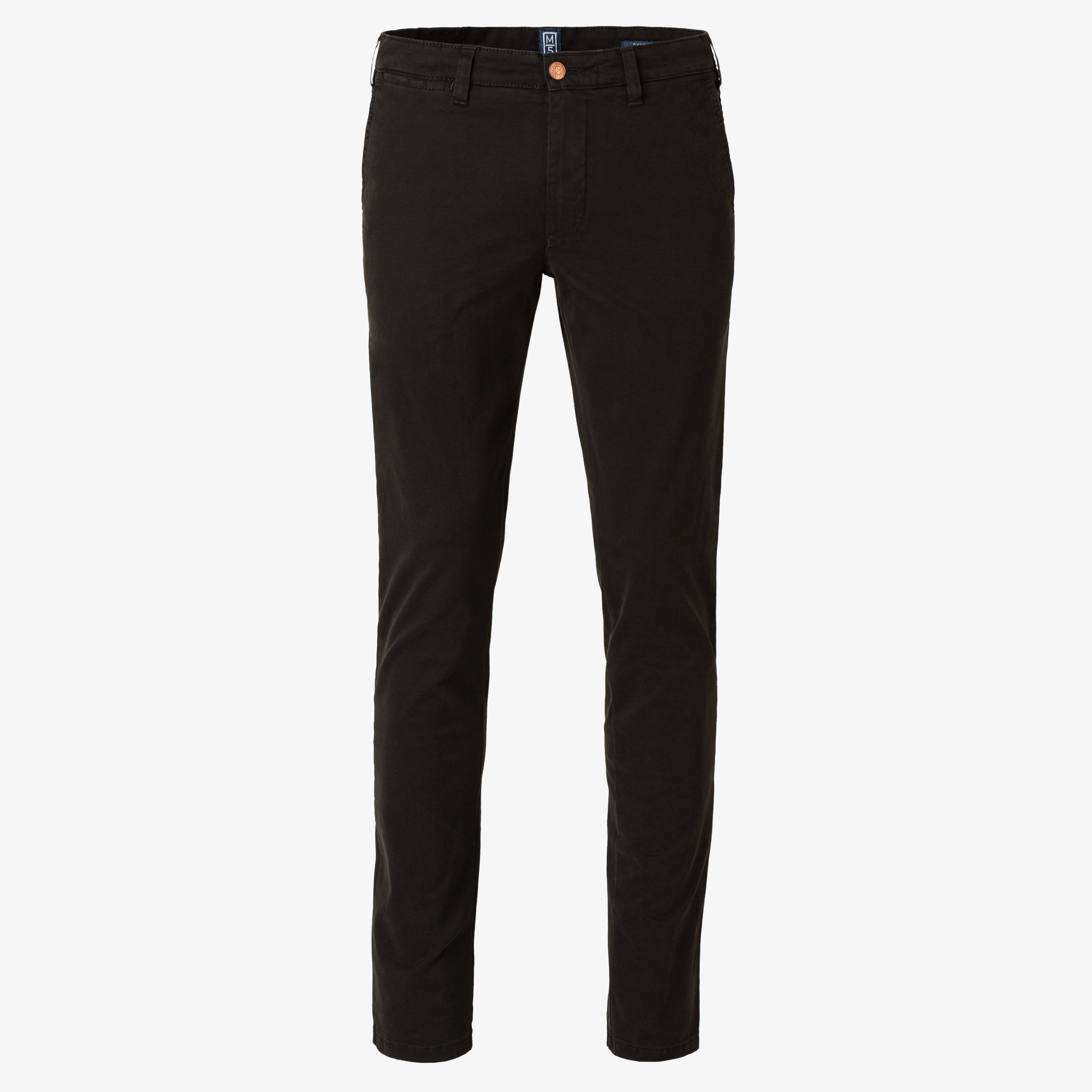 M5 by Meyer Slim Fit Chinos - Black