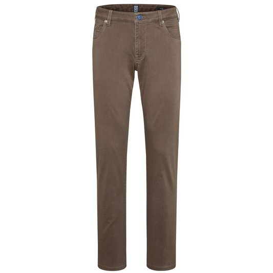 M5 by Meyer Slim Fit Jeans - Brown