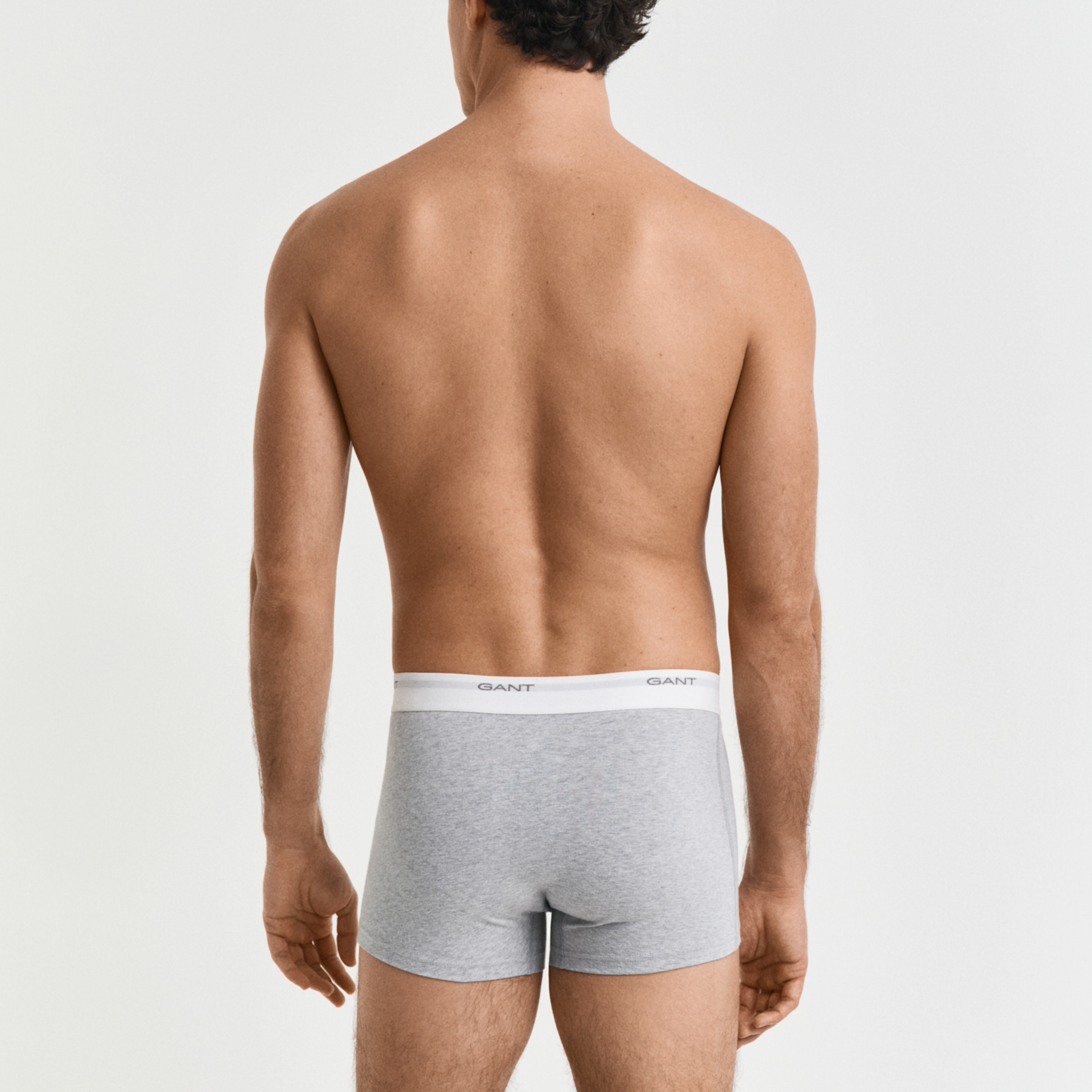 Gant 3-Pack Trunks - Light Grey Melange