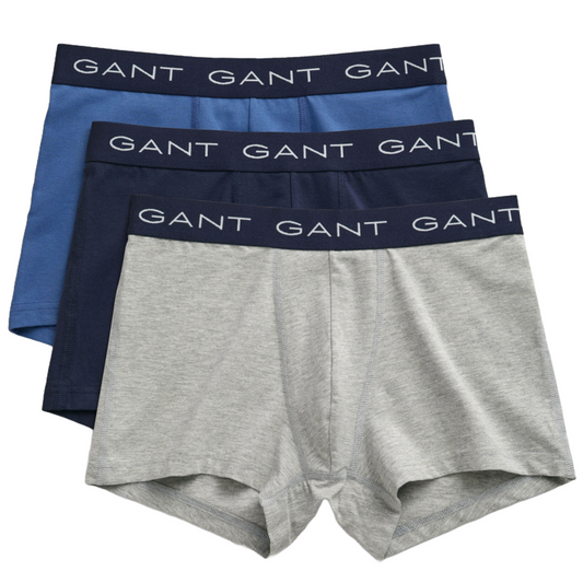 Gant Trunk 3-Pack - Light grey