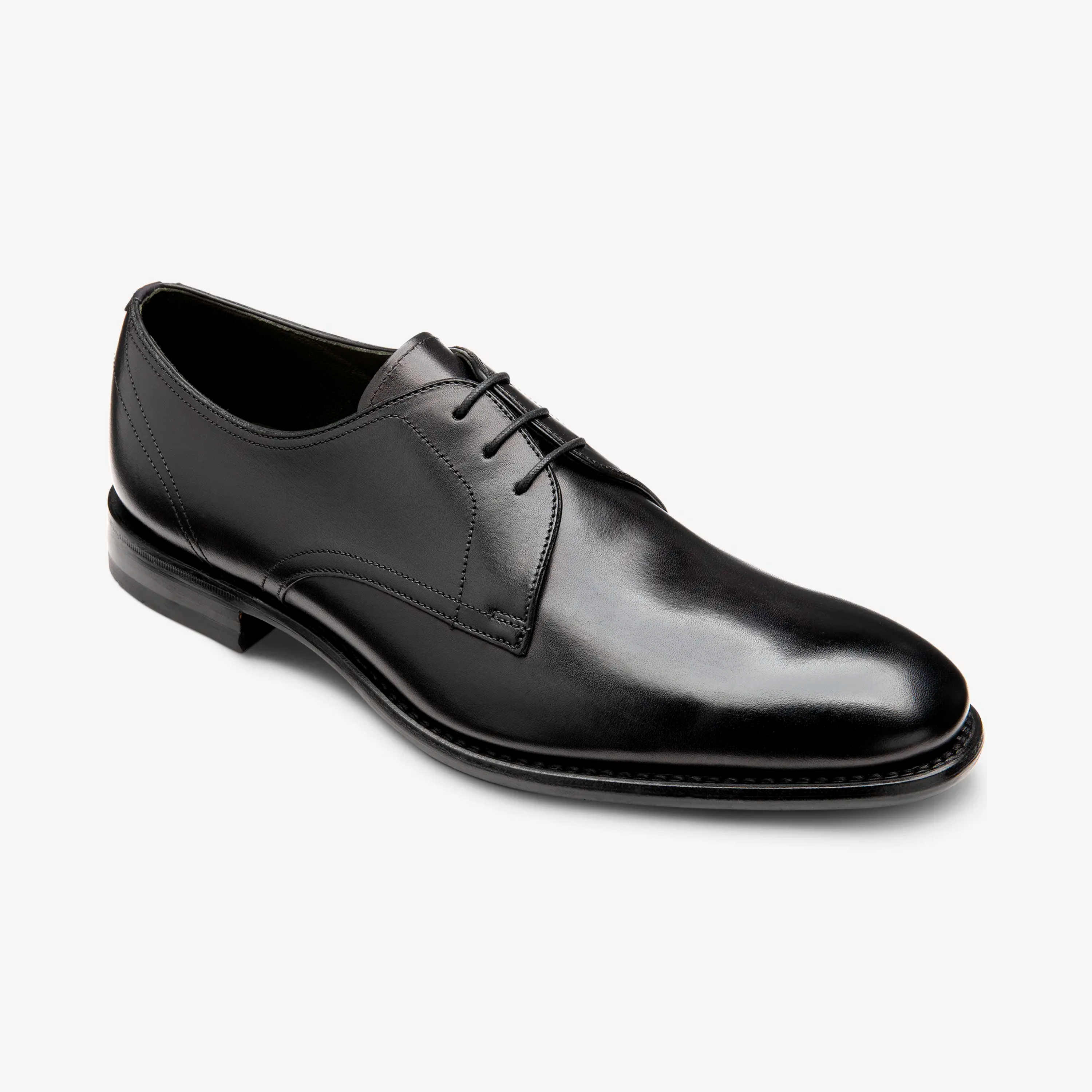 Loake Atherton Shoes - Black Calf
