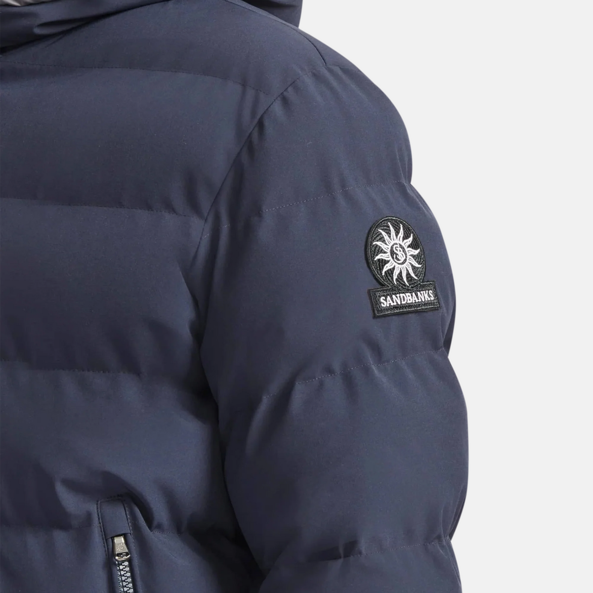 Sandbanks Banks Puffer Jacket - Navy