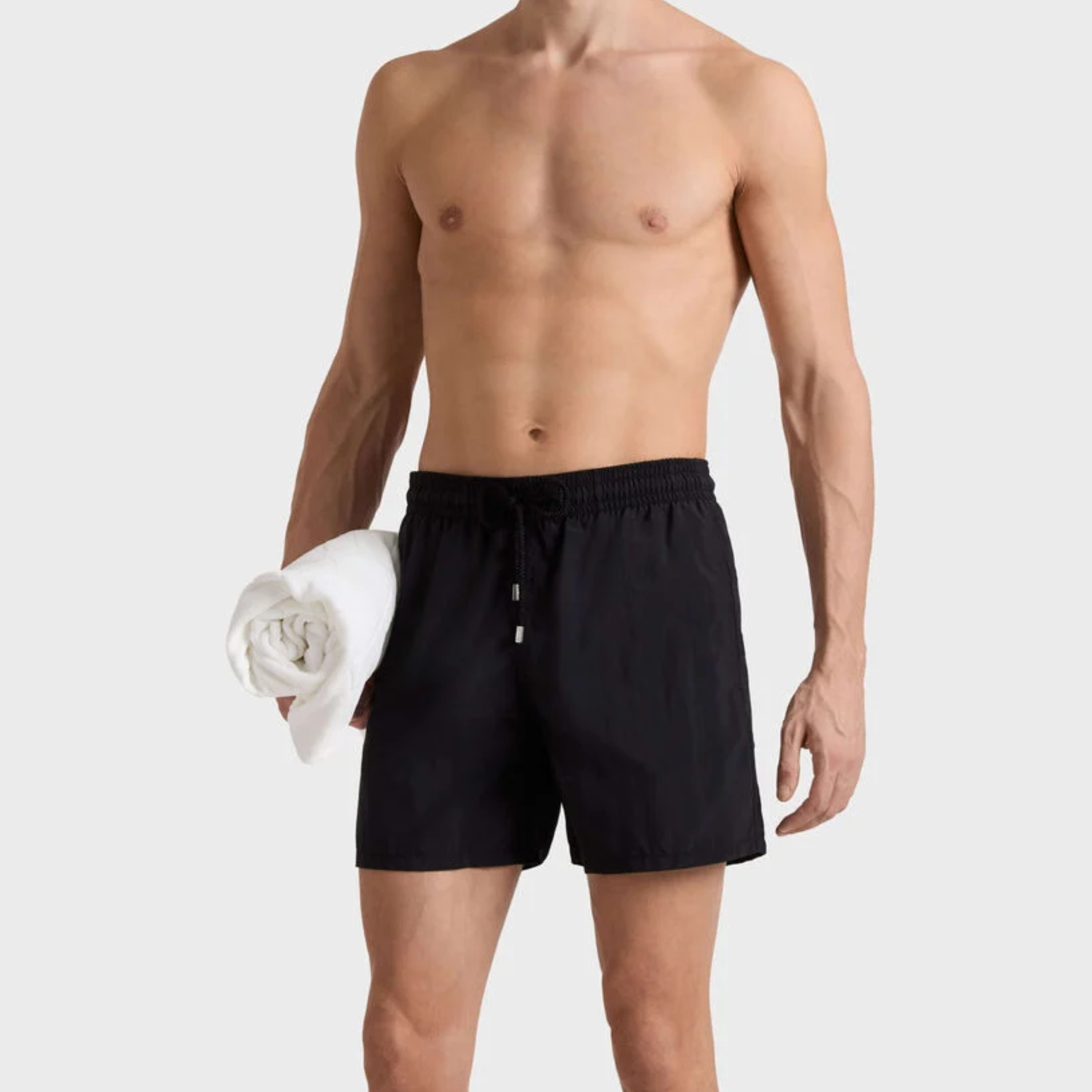 Vilebrequin Moorea Solid Swim Shorts - Black