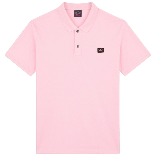 Paul & Shark Cotton Polo Shirt - Light Pink