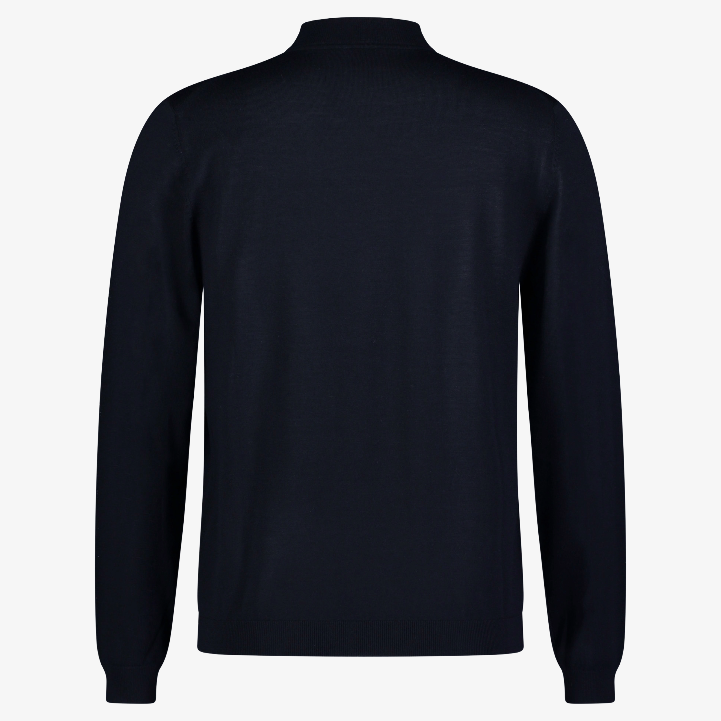Roy Robson Merino Wool Turtle Neck Pullover - Dark Blue