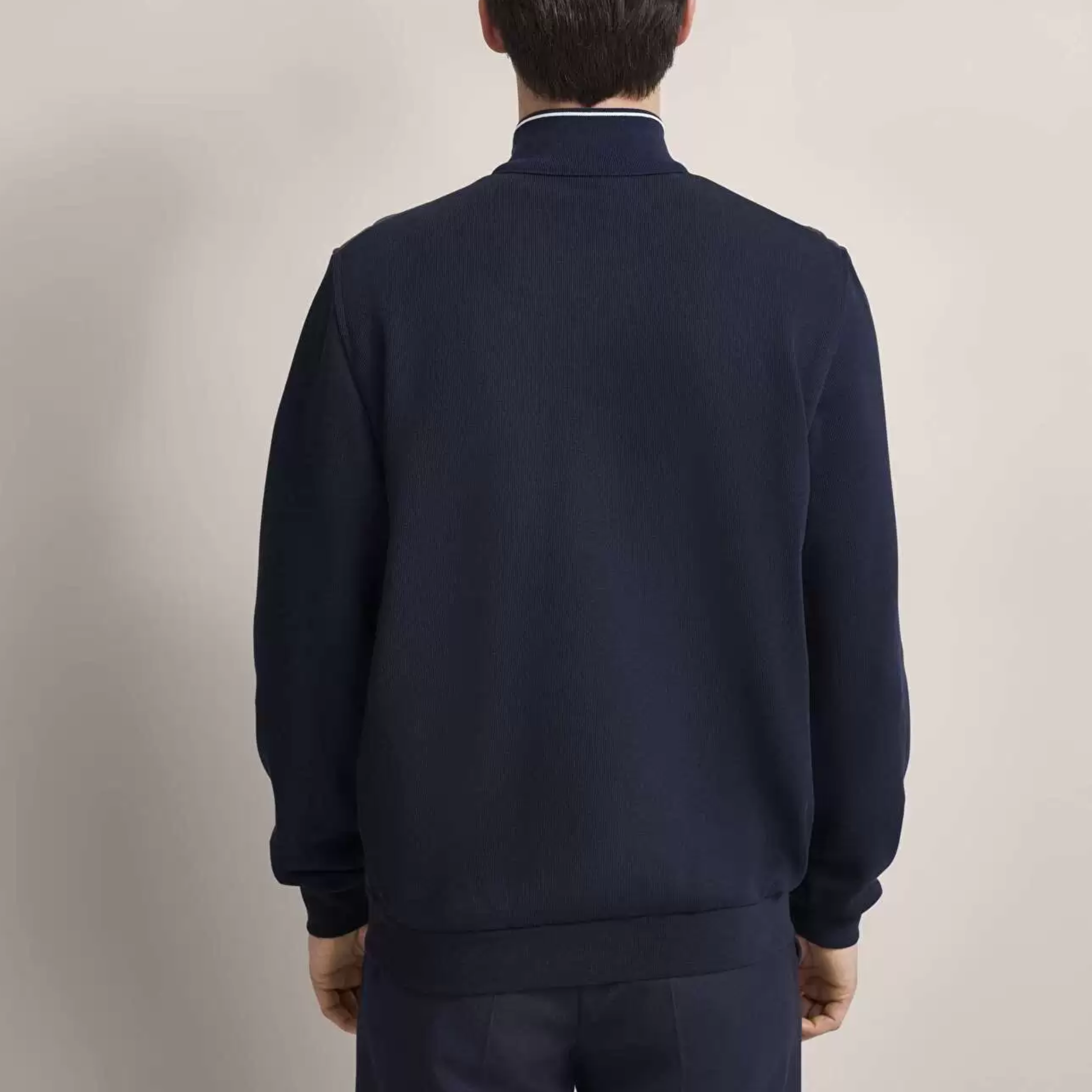 Bugatti Hybrid Zip Jacket - Navy