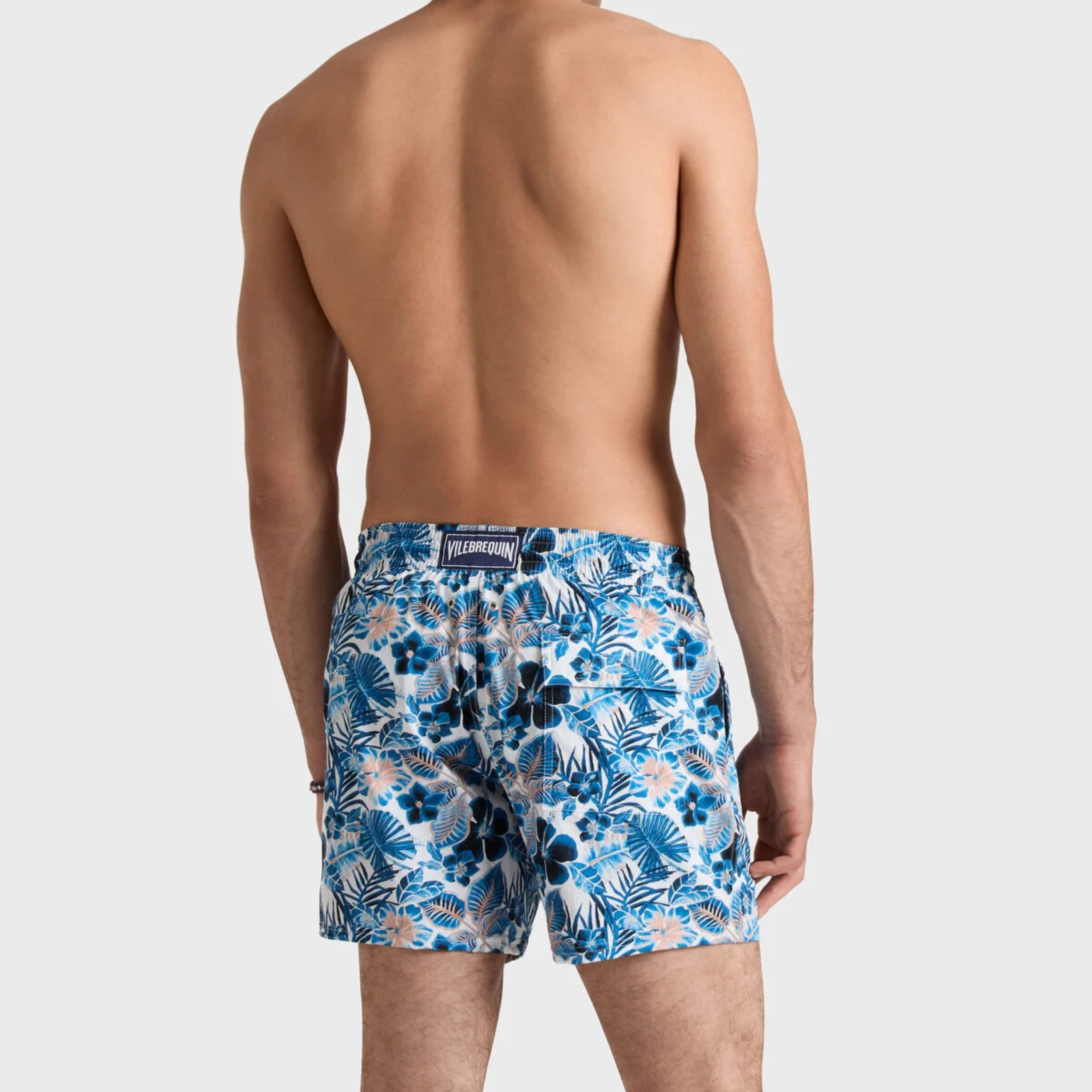 Vilebrequin Moorise Island Flowers Stretch Swim Shorts - White