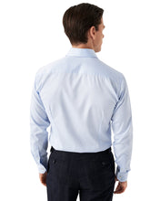 Load image into Gallery viewer, ETON Signature Twill Contemporary Fit Shirt in Light Blue with Floral Contrast Details 10001046021

