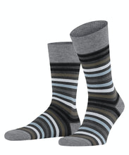 Load image into Gallery viewer, FALKE Tinted Stripe Socks in Grey
