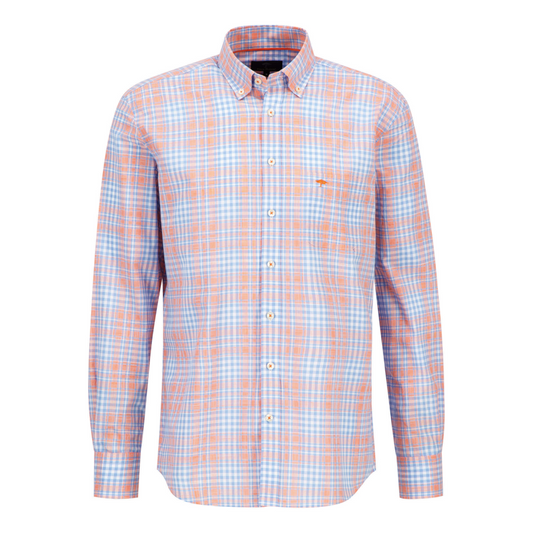 Fynch-Hatton Check Shirt - Orange