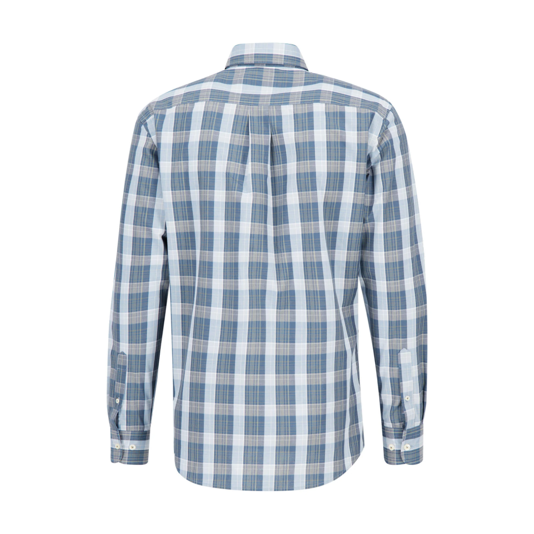 Fynch-Hatton Check Shirt - Blue