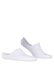 Load image into Gallery viewer, FALKE Cool Kick Unisex Invisible Socks in White 16675
