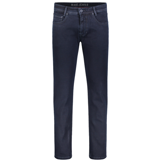 Mac Arne Straight Leg Denim Jeans - Dark Blue