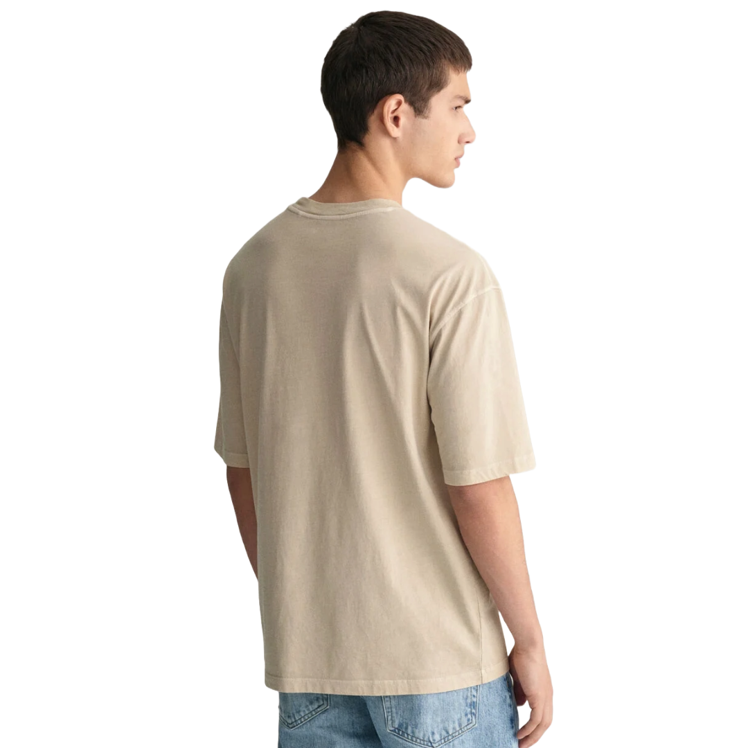 Gant Sunfaded T Shirt - Light Beige