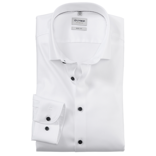 Olymp Level 5 Slim Fit Shirt - White