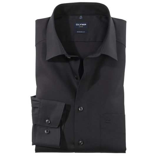 Olymp Luxor Modern Fit Shirt - Black