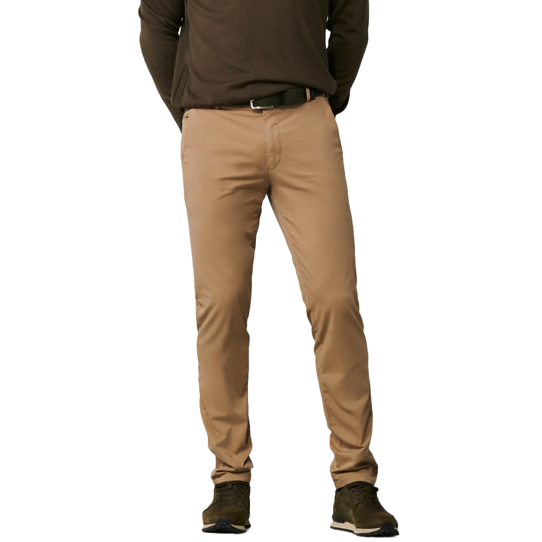 Meyer Bonn Slim Fit Chinos - Beige