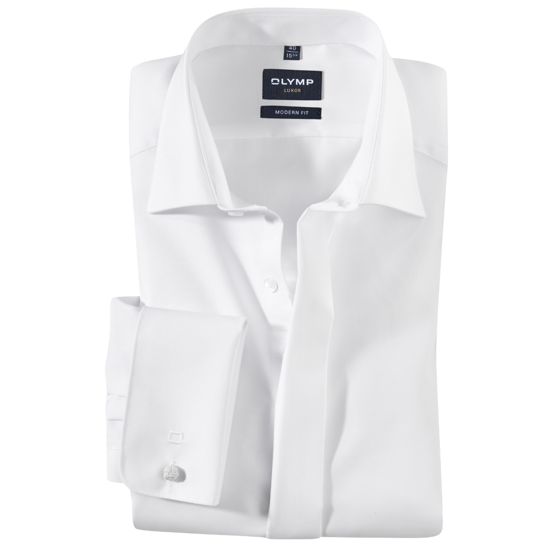 Olymp Luxor Modern Fit Dress Shirt - White