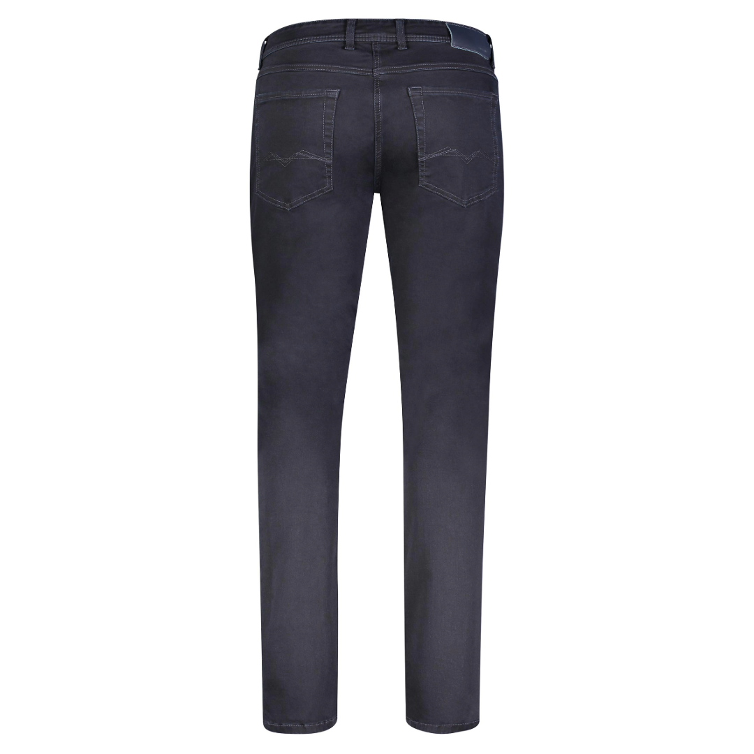 MAC MacFlexx Straight Leg Denim Jeans - Dark Blue