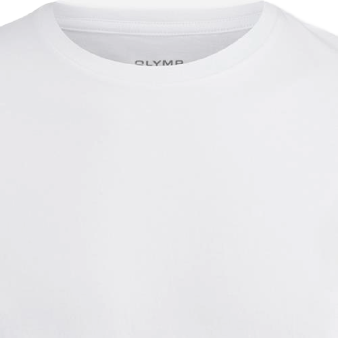 Olymp 2 Pack Round Neck T Shirt - White