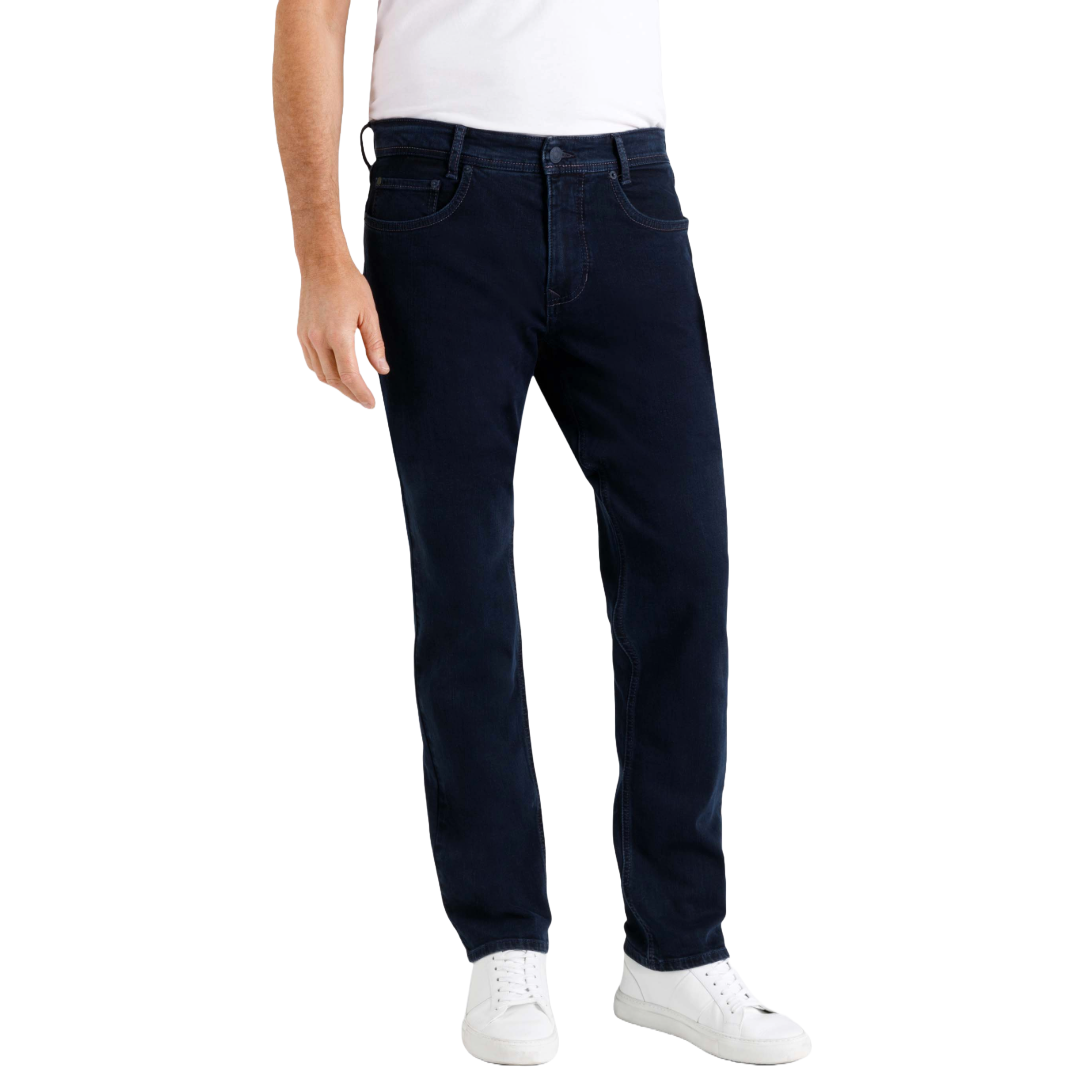 Mac Arne Straight Leg Denim Jeans - Dark Blue