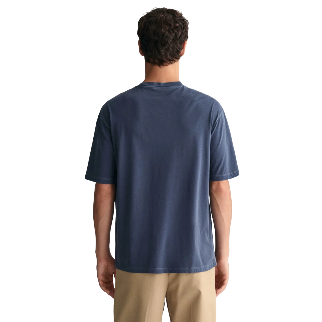 Gant Sunfaded T Shirt - Navy