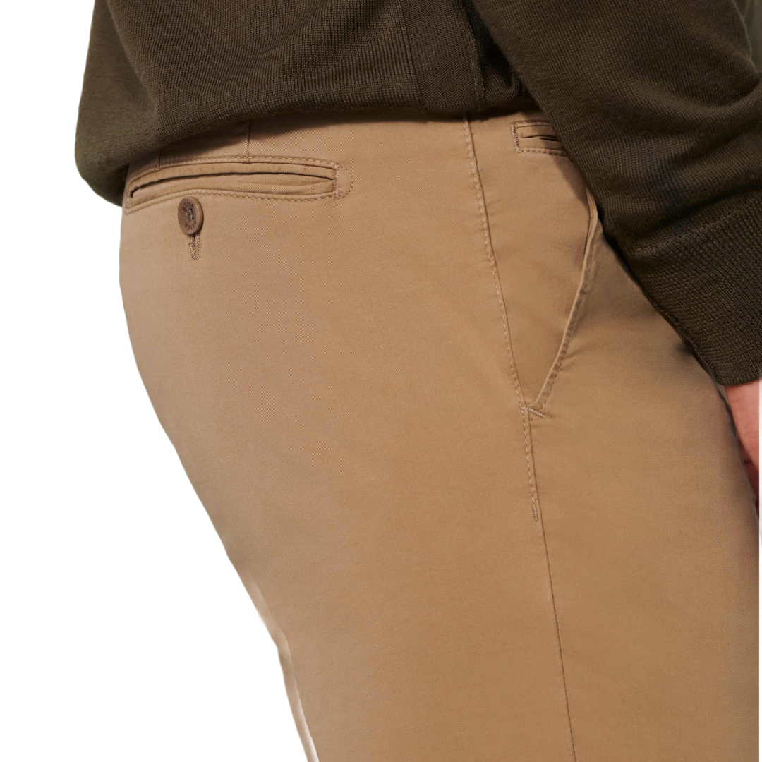 Meyer Bonn Slim Fit Chinos - Beige