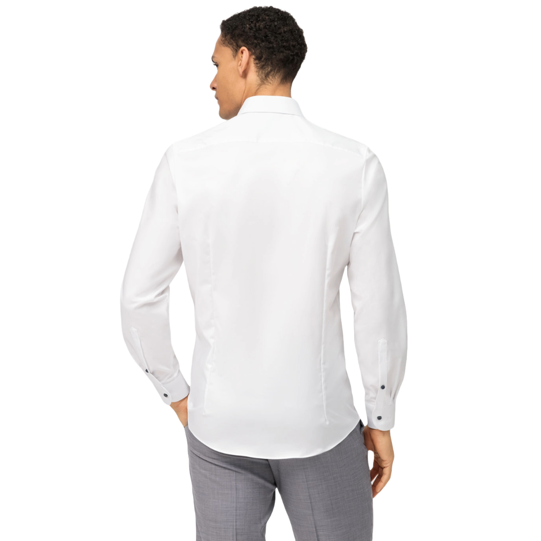 Olymp Level 5 Slim Fit Shirt - White