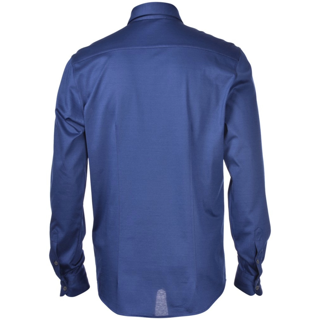 Gran Sasso Long Sleeve Jersey Shirt - Navy