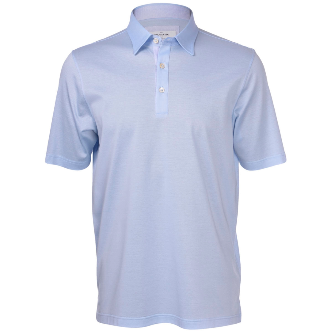 Gran Sasso Polo Shirt - Light Blue